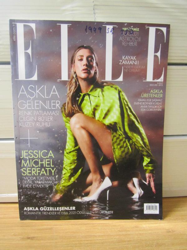ELLE Türkiye - Sayı 258 - Şubat 2021 [ Jessica Michel Serfaty ]