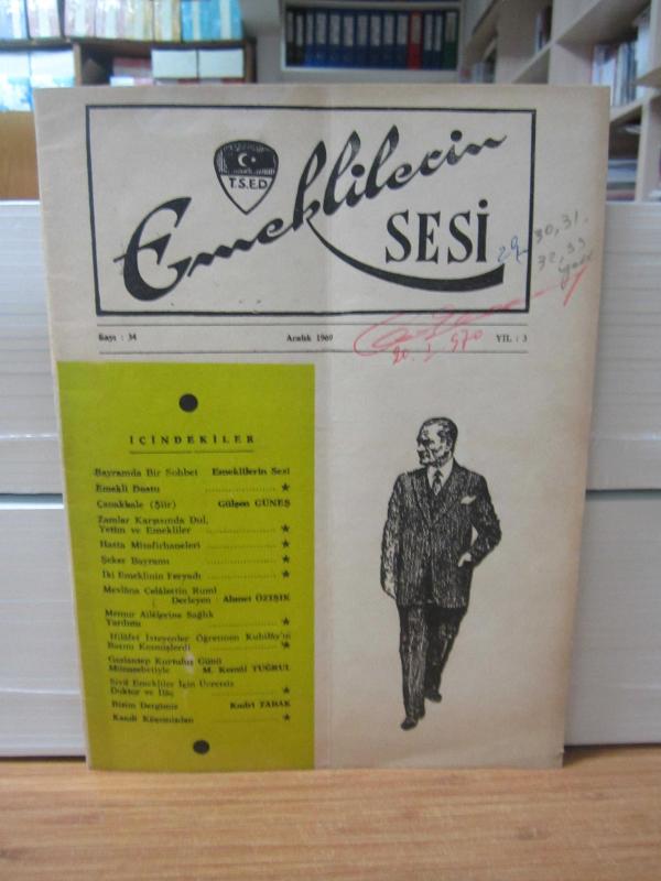 Emekliler'in Sesi - Sayı 34 Aralık 1969