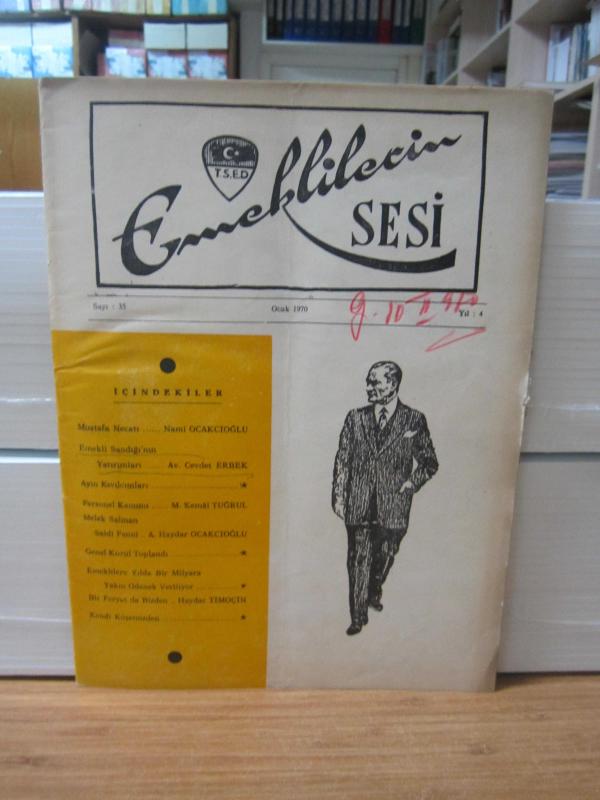 Emekliler'in Sesi - Sayı 35 Ocak 1970