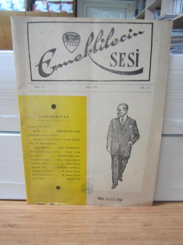 Emekliler'in Sesi - Sayı 37 Mart 1970