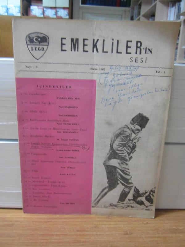 Emekliler'in Sesi - Sayı 8 Ekim 1967