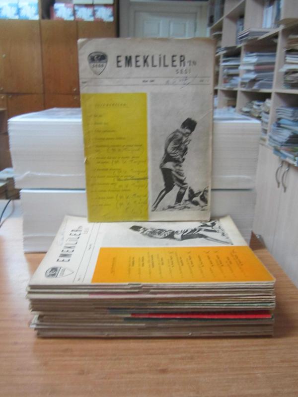 Emekliler'in Sesi 1967 - 1980 Yılları Arası 32 Farklı Sayı TAKIM 1 - 163 ve Arasındaki Sayılar (Mevcut Sayılar Açıklamada)