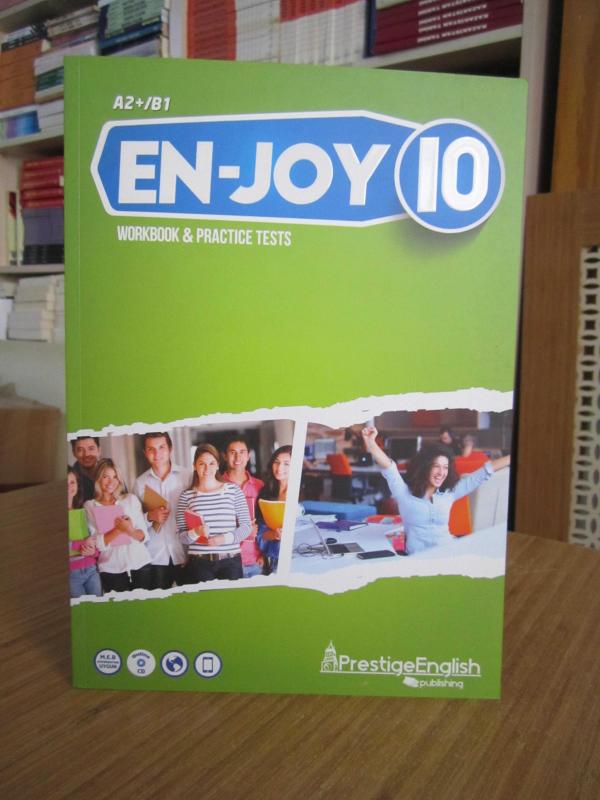 EN-JOY 10 Workbook & Practice Tests A2+/B1 [ Prestige English Publishing ]