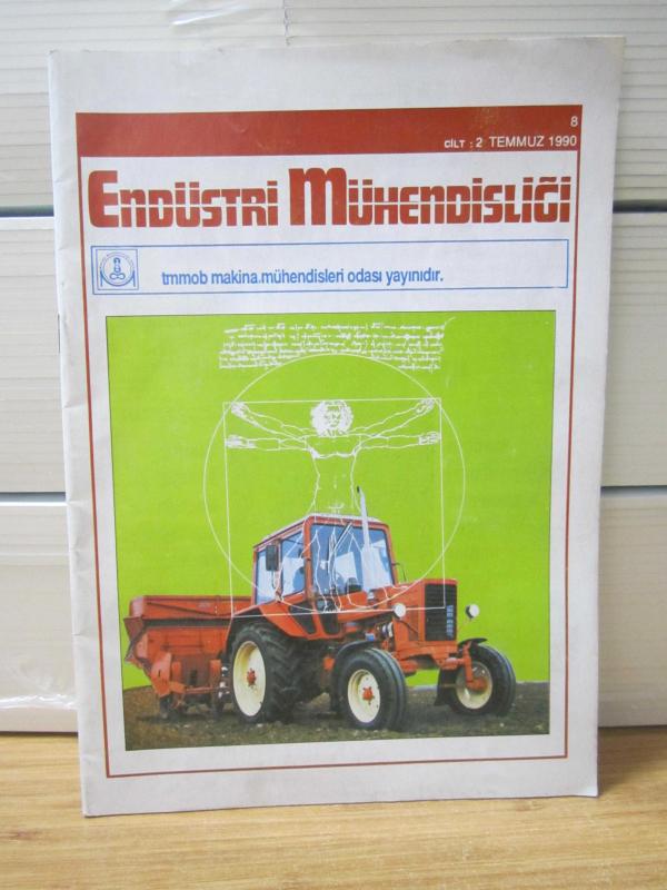 Endüstri Mühendisliği Dergisi - Cilt 2 Sayı 8 - Temmuz 1990 - TMMOB Makina Mühendisleri Odası