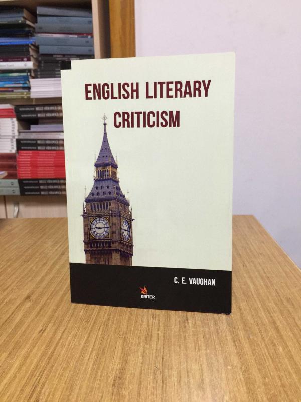 English Literary Criticism - C. E. Vaughan