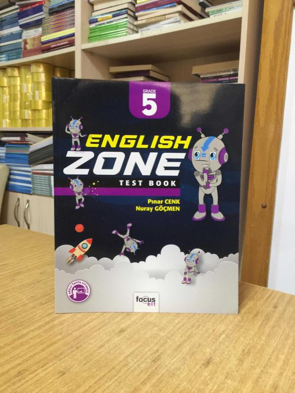 English Zone 5 Test Book Focus ELT (Öğretmen Örneği Tanıtım Kitabı)