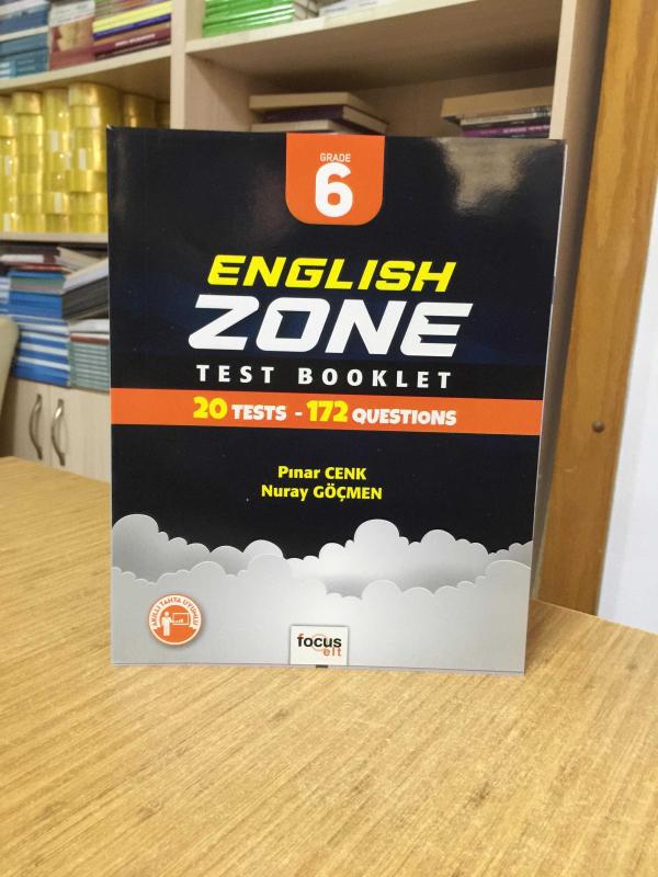 English Zone 6 Test Booklet (20 Tests 172 Questions) Focus ELT