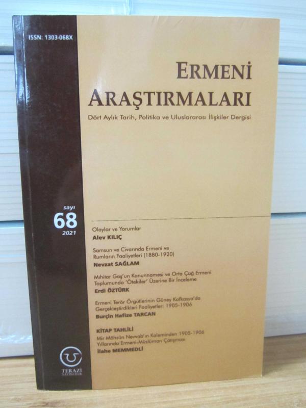 Ermeni Araştırmaları Dergisi - Sayı 68 - Yıl 2021