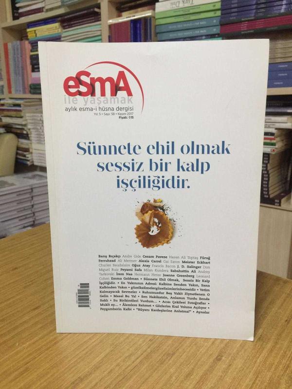 ESMA ile YAŞAMAK Aylık Esma-i Hüsna Dergisi - Sayı 57 - Ekim 2017