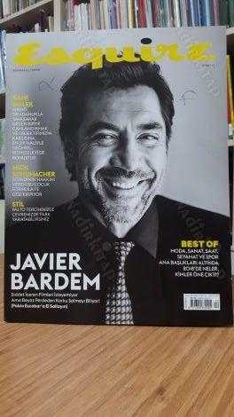 Esquire Türkiye - Aralık 2018 - [ Javier Bardem ]