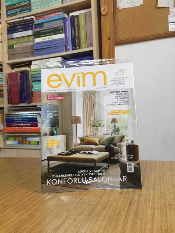 EVİM Pratik Ev Fikirleri ve Alışveriş Dergisi - Sayı 214 - Ocak 2024
