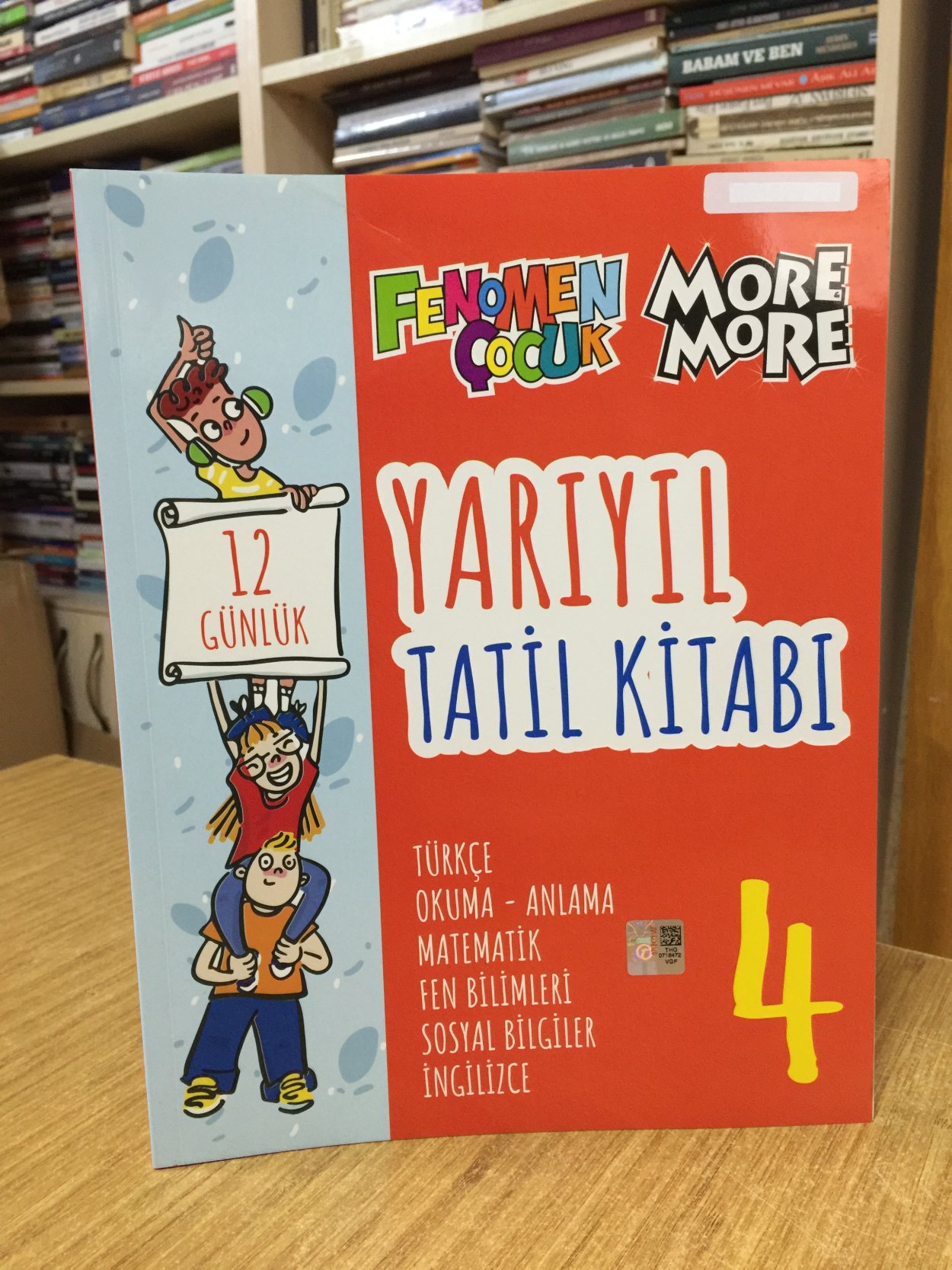 Fenomen Yayınları 4. Sınıf Yarıyıl Tatil Kitabı