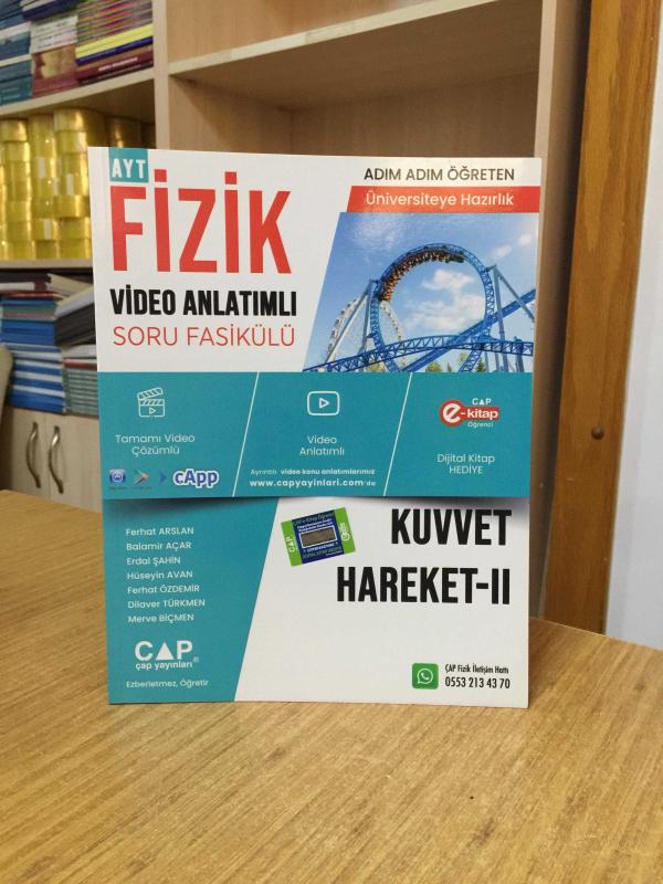 Fizik Kuvvet Hareket 2 Konu Anlatımlı Soru Bankası Çap Yayınları