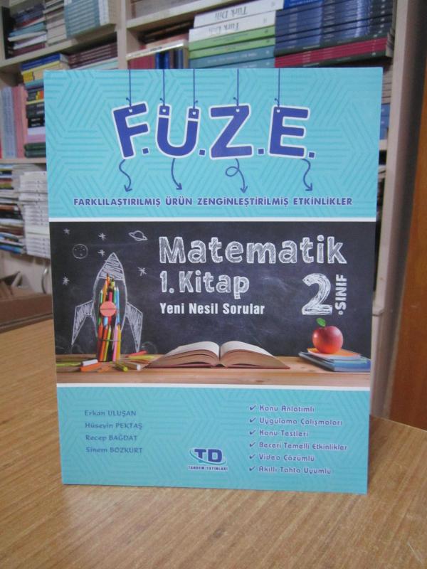 FÜZE Matematik 2. Sınıf 1. Kitap Tandem Yayınları