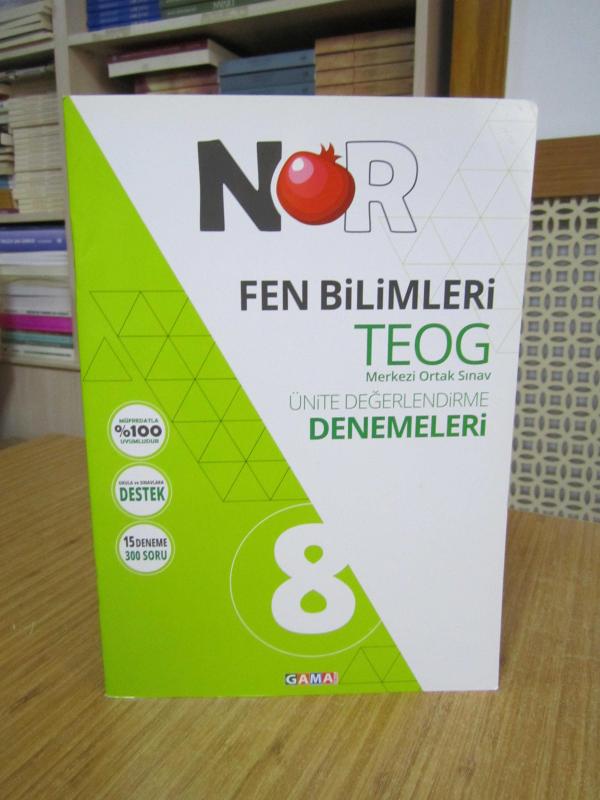 Gama Yayıncılık 8. Sınıf Fen Bilimleri Ünite Değerlendirme Denemeleri