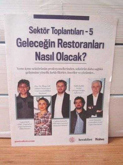Gastrofests - Sektör Toplantıları 5 Geleceğin Restoranları Nasıl Olacak? - (Beef&Fish Dergisi Eki) Ferit Özkaşıkçı