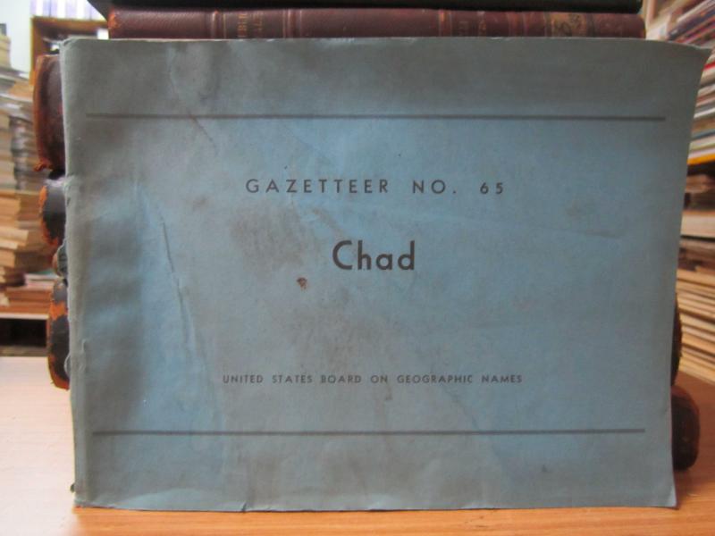 Gazetteer No 65 - Chad - United States Board on Geographic Names - May 1962