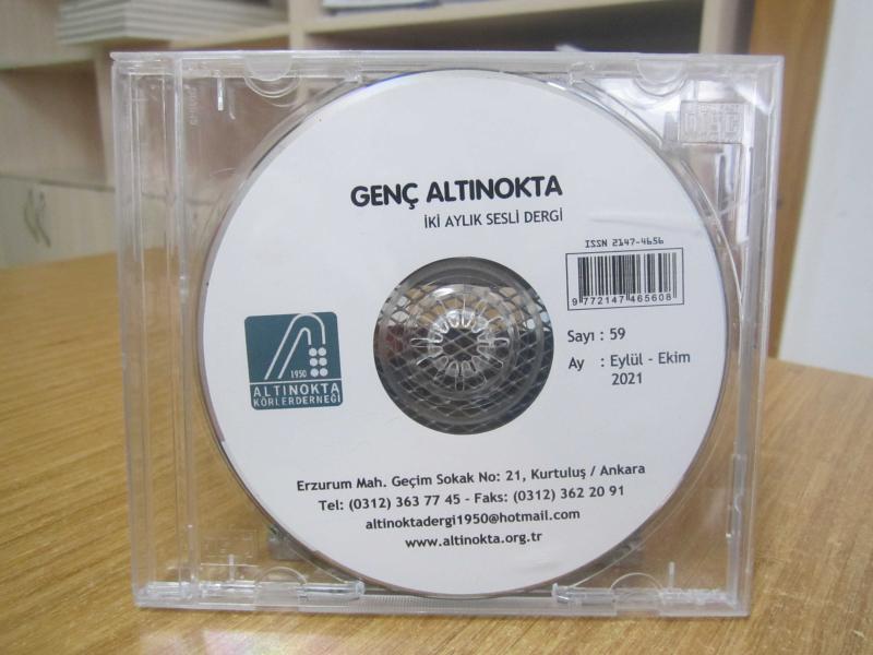 Genç Altınokta İki Aylık Sesli Dergi [CD] - Sayı 59 - Eylül Ekim 2021