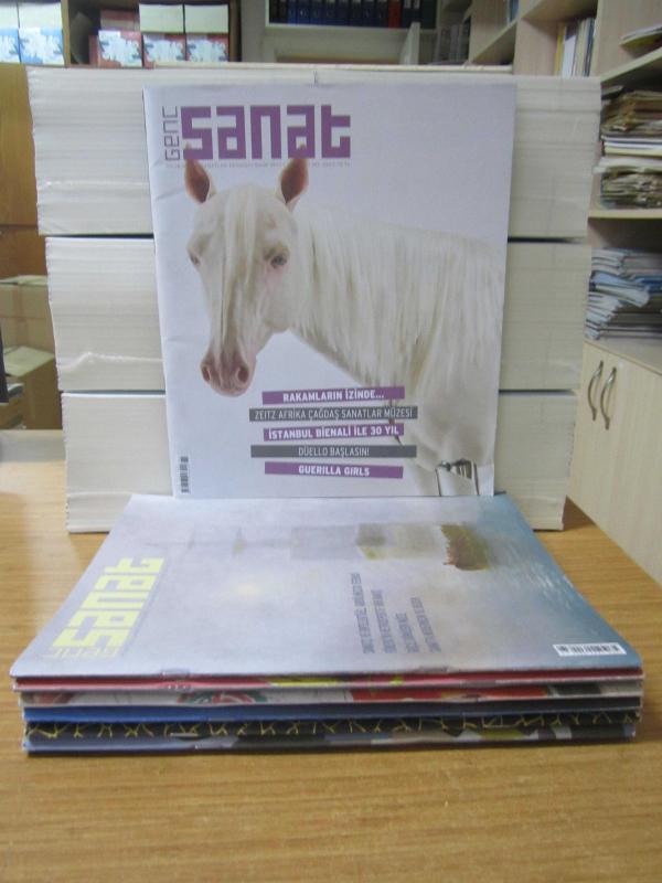 GENÇ SANAT Aylık Güzel Sanatlar Dergisi - 7 Farklı Sayı TAKIM (Sayılar: 264-265-267-268-269-270-271)