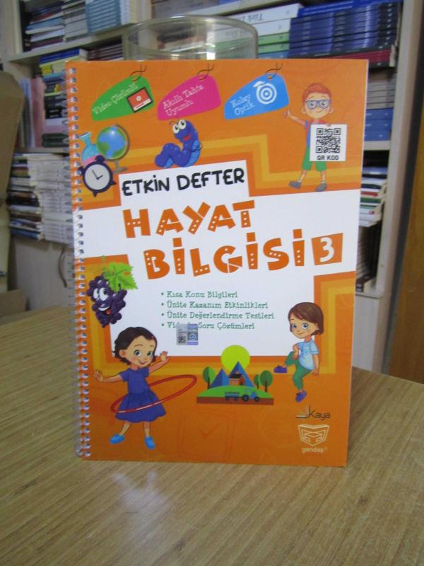 Gendaş Kaya Yayınları 3. Sınıf HAYAT BİLGİSİ Etkin Defter