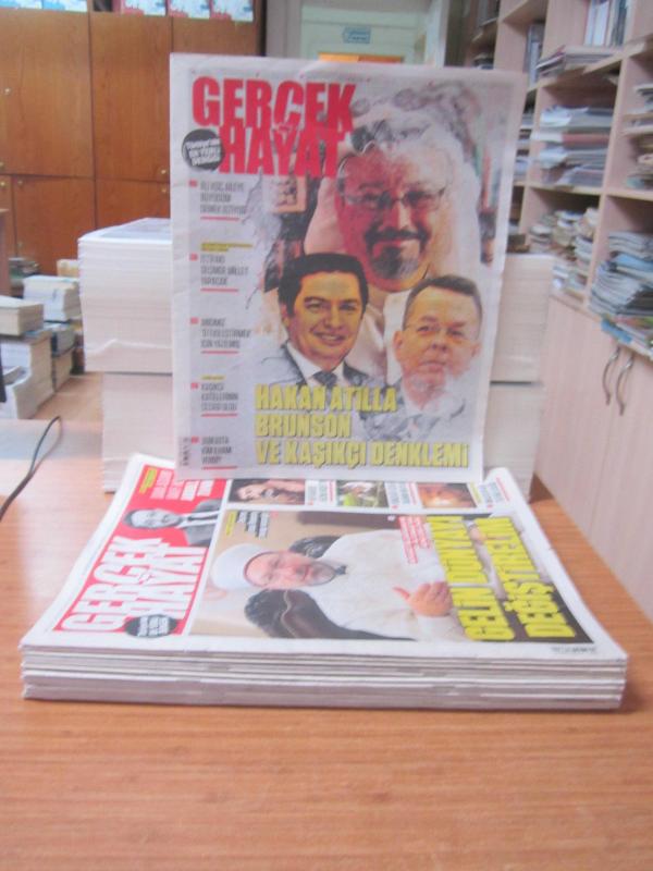 Gerçek Hayat Dergisi - 2018/44 (940) - 2019/10 (958) ve Arası 14 Farklı Sayı TAKIM (Eksik Sayılar Açıklamada)