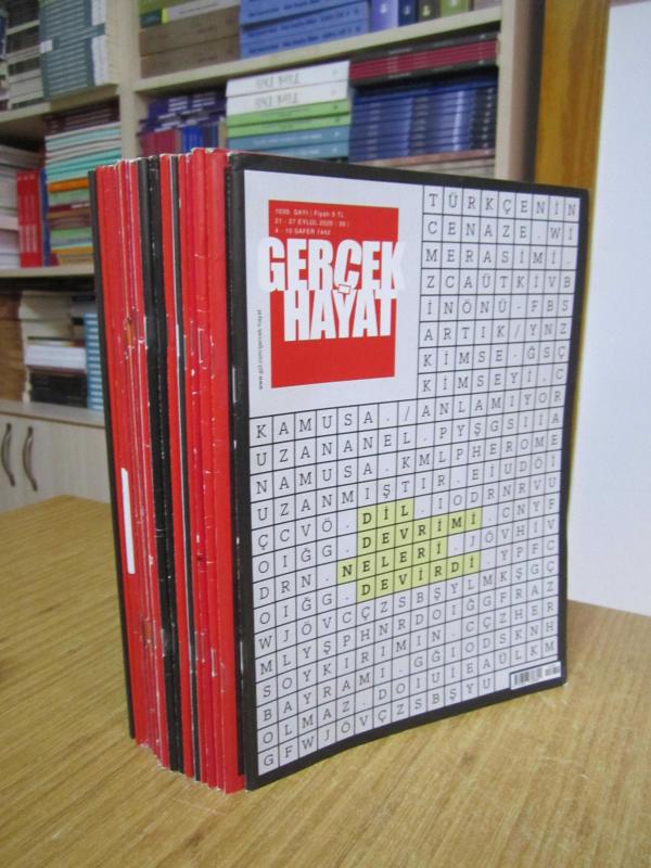 Gerçek Hayat Dergisi - 2020-2021 Yılları 41 Farklı Sayı TAKIM (Sayılar Açıklamada)