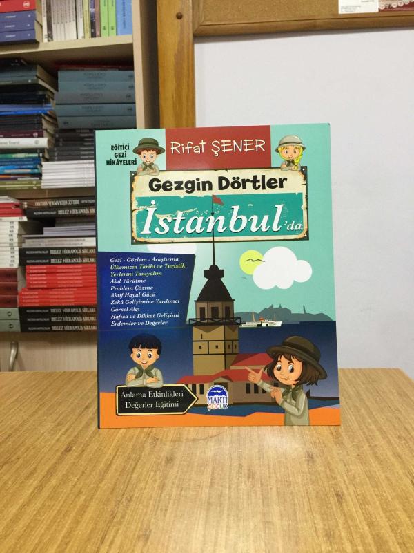 Gezgin Dörtler İstanbul'da - Martı Çocuk Yayınları