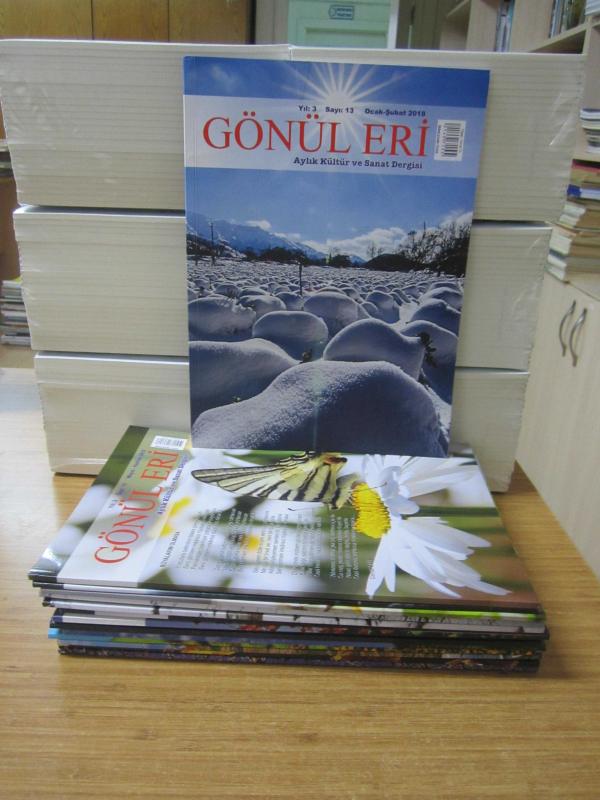 GÖNÜL ERİ Dergisi - 2018-2020 Yılları Arası 14 Farklı Sayı TAKIM (Sayılar: 13-15-16-17-18-19-20-23/24-25-26-27-28-29-30)