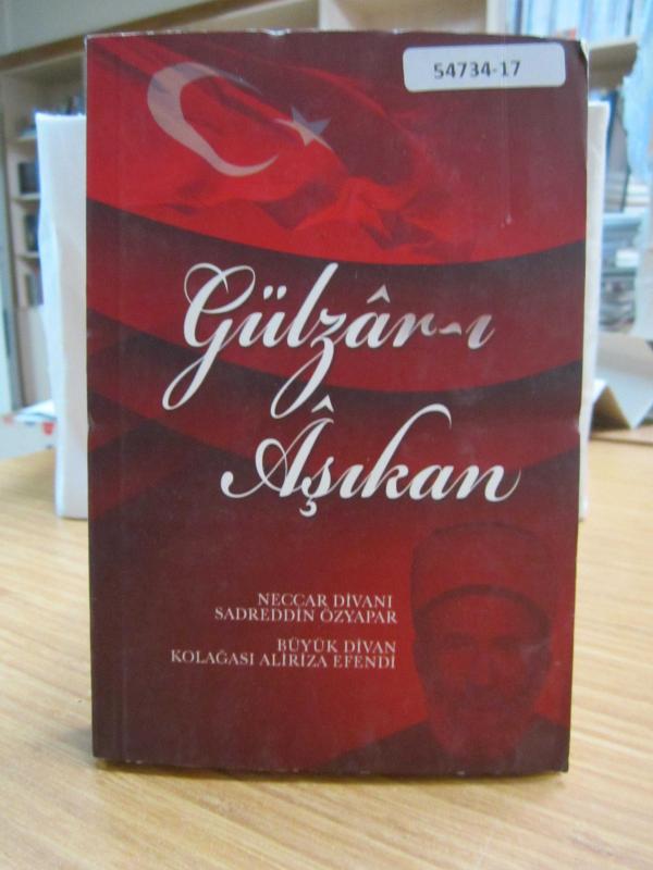 Gülzar-ı Aşıkan - Neccar Divanı