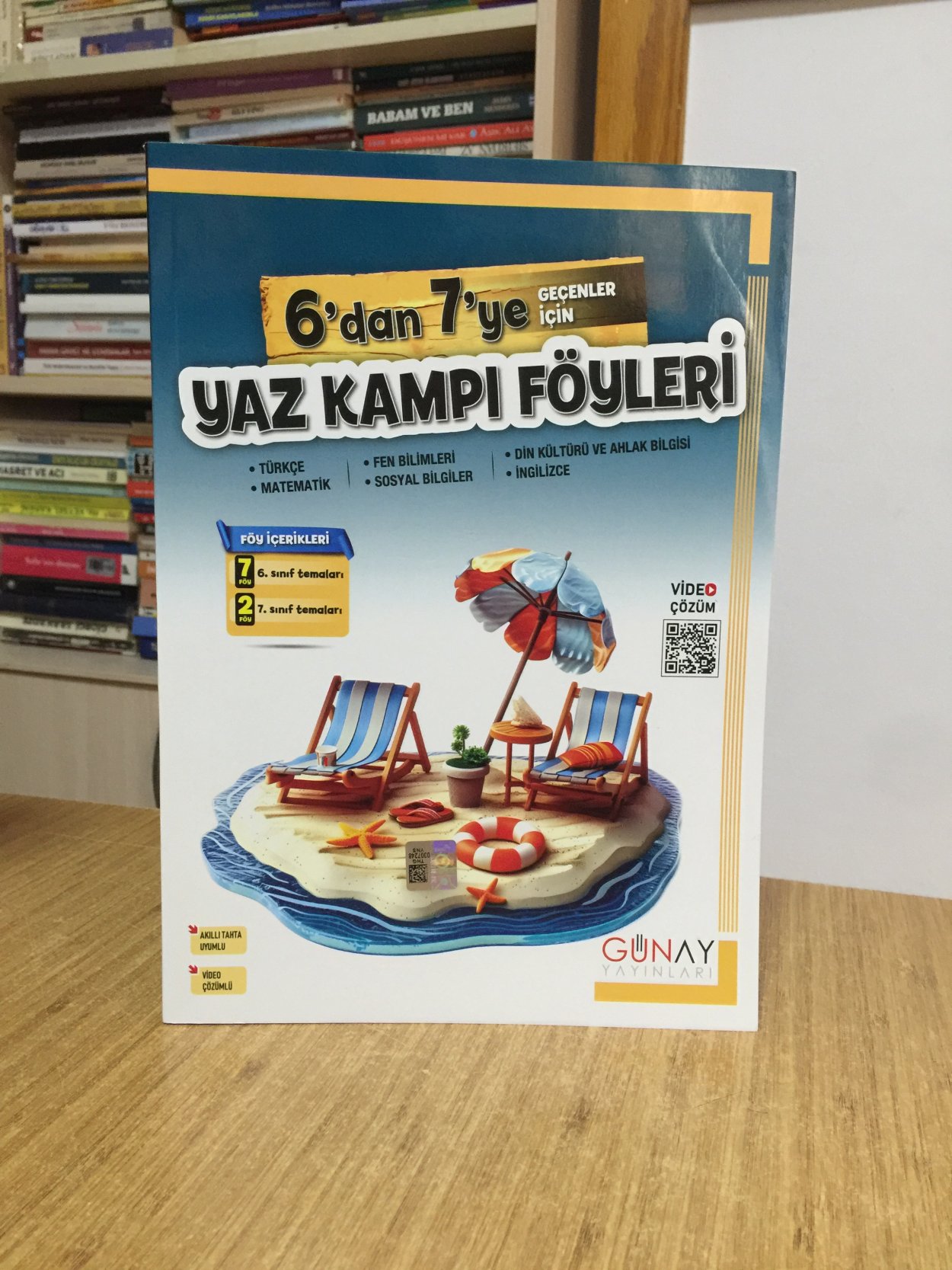 Günay Yayınları 6 dan 7 ye Geçenler İçin Yaz Kampı Föyleri