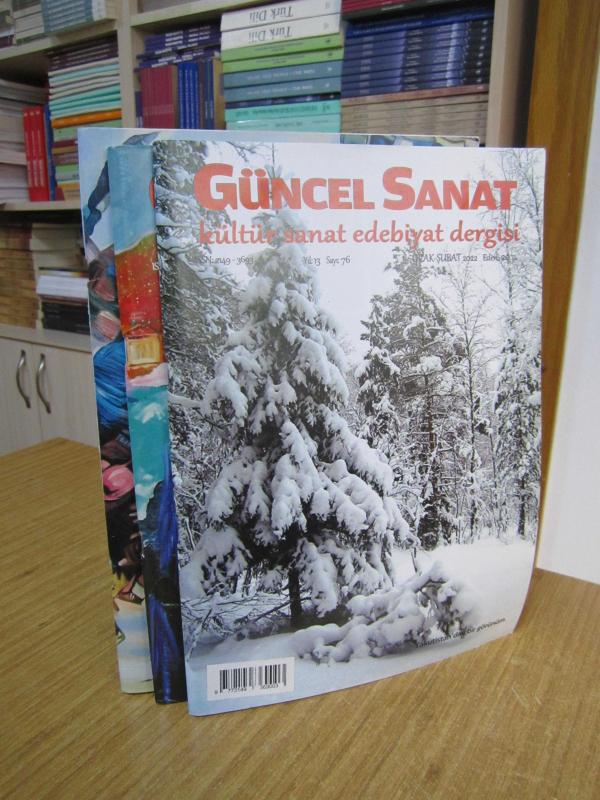 Güncel Sanat Dergisi - 2022 Yılı 3 Sayı TAKIM (Sayılar: 76-77-78)
