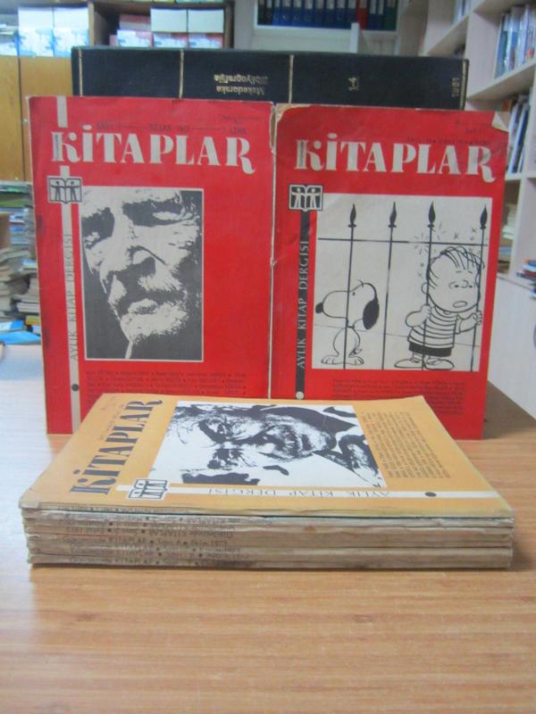 Günümüzde Kitaplar Dergisi - İLK 10 SAYI TAKIM (Nisan 1973-Şubat 1974)