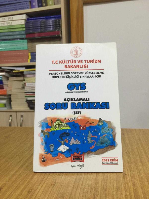GYS EKİM 2021 T.C. Kültür ve Turizm Bakanlığı Açıklamalı Soru Bankası (Şef Kadrosu)