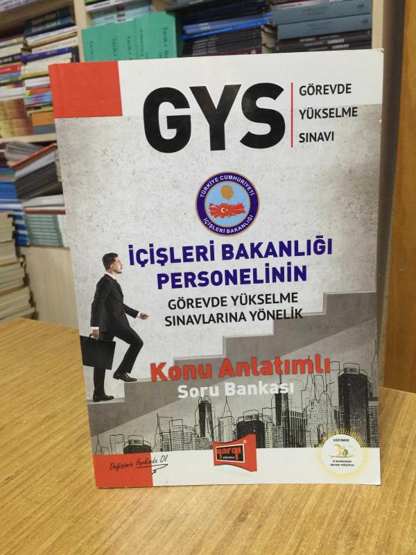 GYS İçişleri Bakanlığı Personelinin Sınavlarına Yönelik Konu Anlatımlı Soru Bankası Yargı Yayınları
