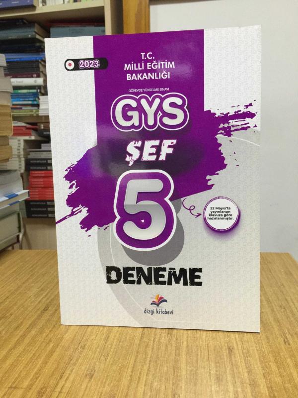 GYS Milli Eğitim Bakanlığı MEB Şef 5 Deneme 2023