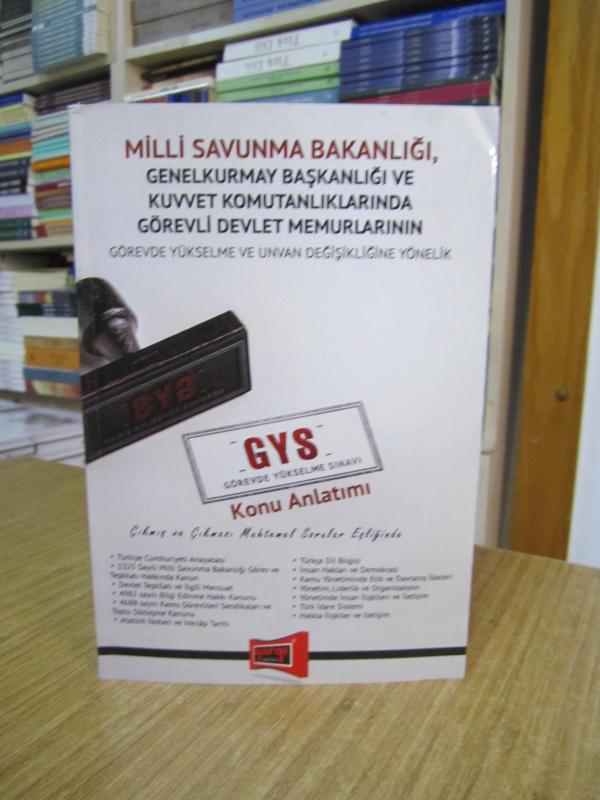 GYS Milli Savunma Bakanlığı Çıkmış ve Çıkması Muhtemel Sorular Eşliğinde Konu Anlatımı Yargı Yayınları