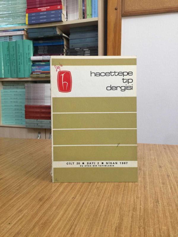 Hacettepe Tıp Dergisi - Cilt 20 Sayı 2 - Nisan 1987