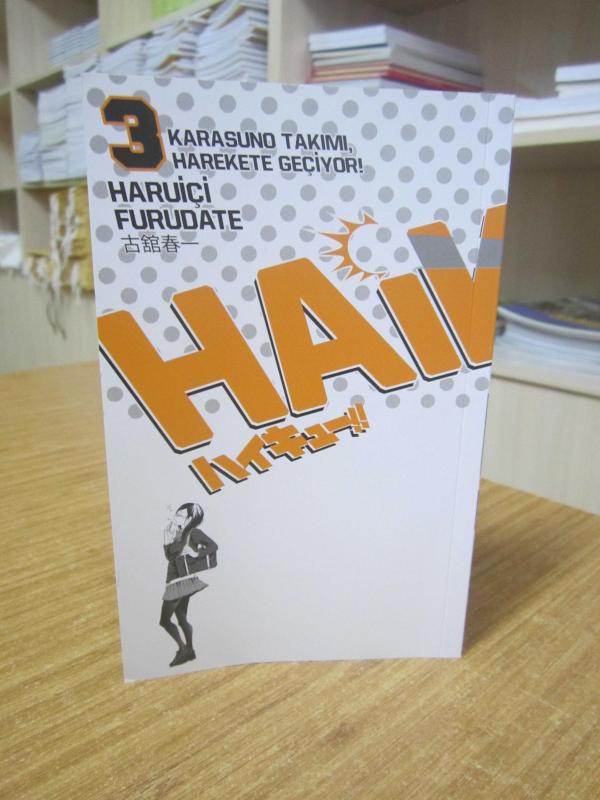 Haikyu !! 3. Cilt - Karasuno Takımı Harekete Geçiyor - Haruiçi Furudate / / Gerekli Şeyler Yayıncılık [2.Baskı]