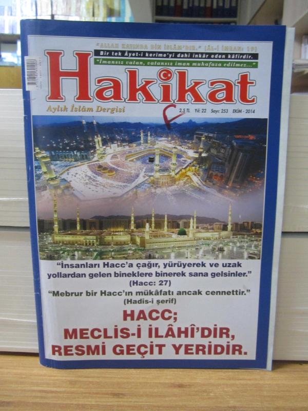 Hakikat Dergisi - Sayı 253 - Ekim 2014