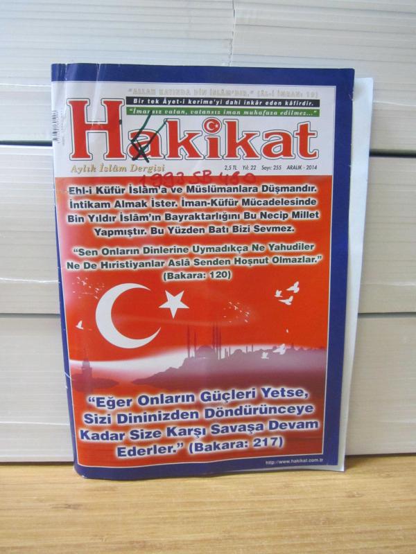 Hakikat Dergisi - Sayı 255 - Aralık 2014