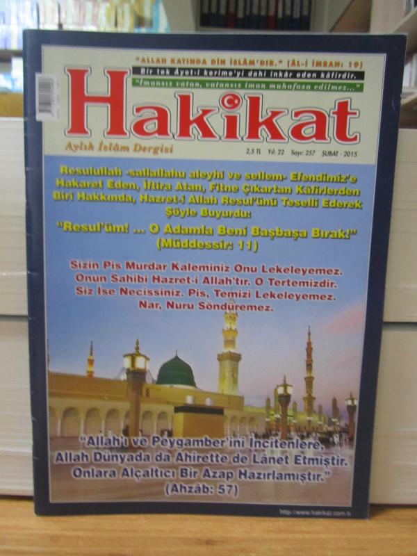 Hakikat Dergisi - Sayı 257 - Şubat 2015