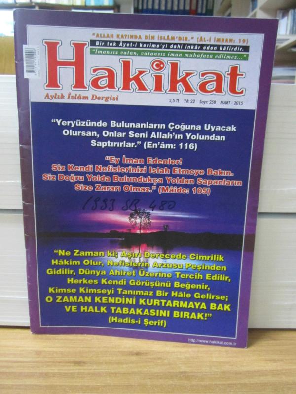 Hakikat Dergisi - Sayı 258 - Mart 2015