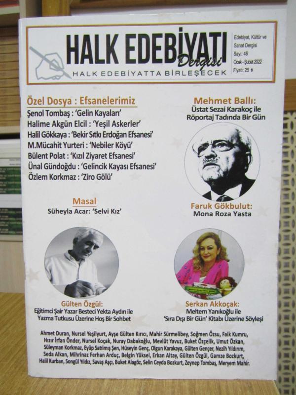 Halk Edebiyatı Dergisi - Sayı 46 - Ocak Şubat 2022