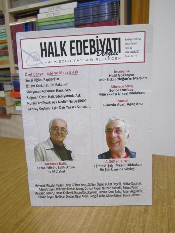 Halk Edebiyatı Dergisi - Sayı 52 - Ocak Şubat 2023