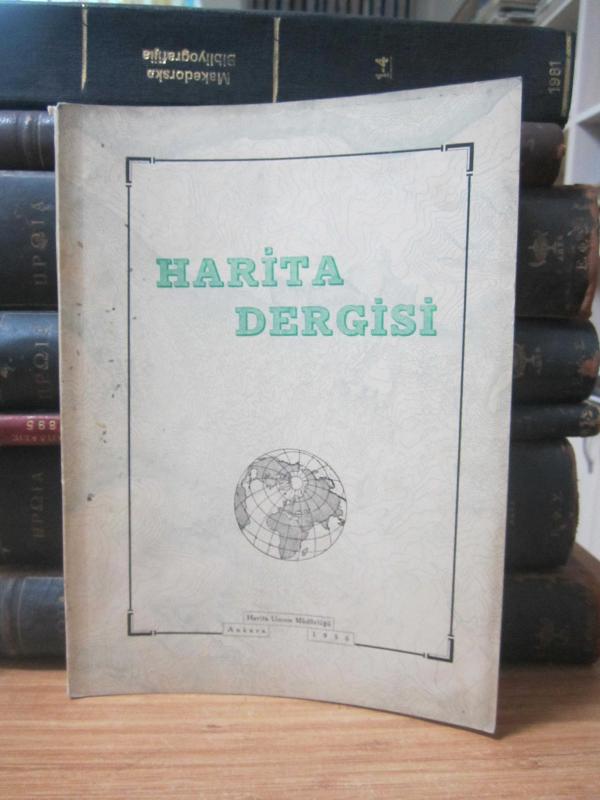 Harita Dergisi - Sayı 52 - Nisan 1956 - Harita Genel Müdürlüğü