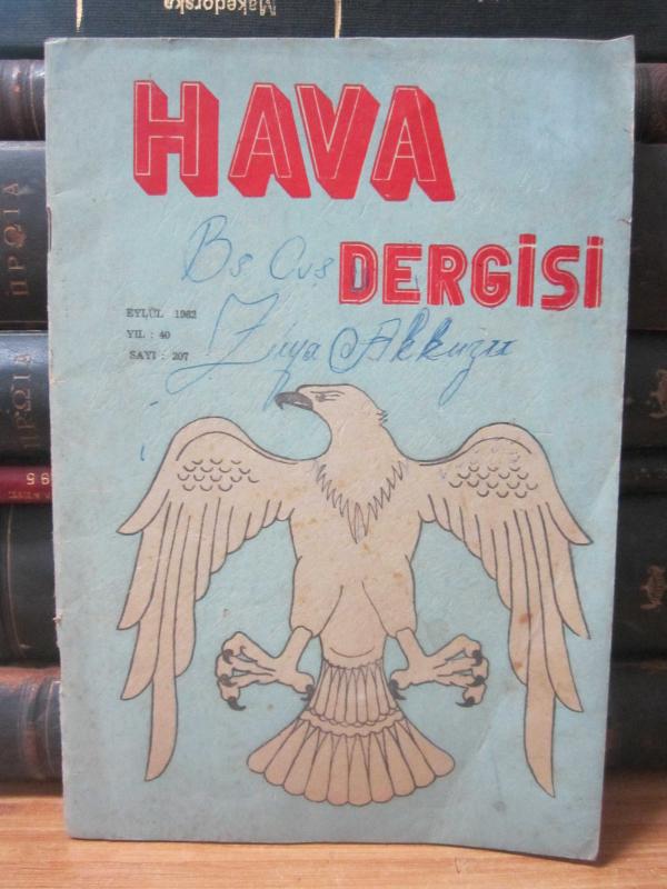 Hava Dergisi - Sayı 207 - Eylül 1962