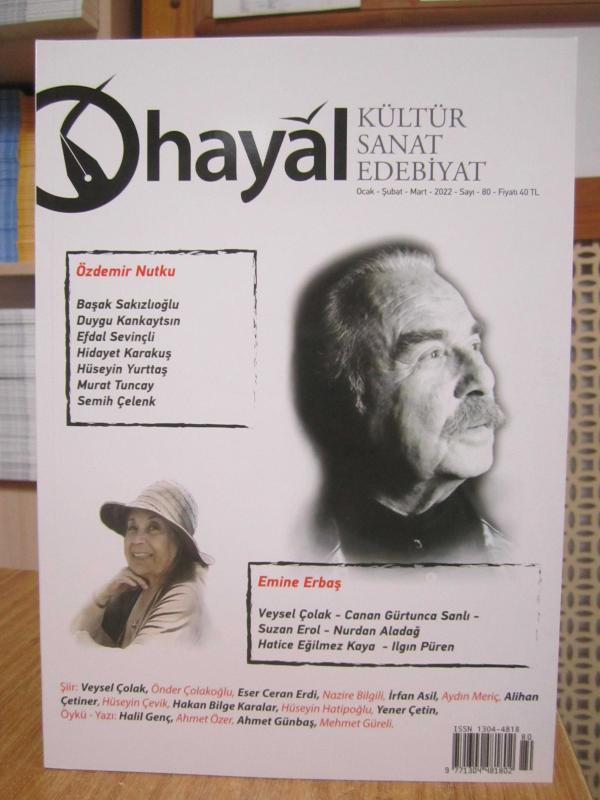 HAYAL Kültür Sanat Edebiyat Dergisi - Sayı 80 - Ocak Şubat Mart 2022