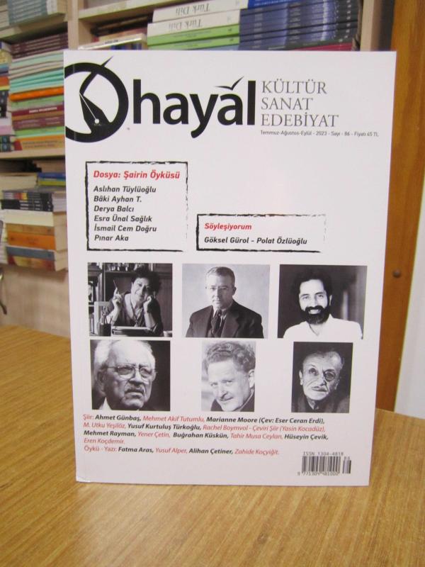 HAYAL Kültür Sanat Edebiyat Dergisi - Sayı 86 - Temmuz Ağustos Eylül 2023