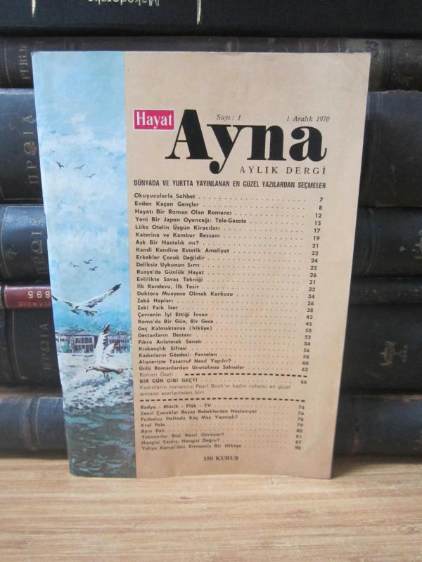 Hayat Ayna Aylık Dergi - Sayı 1 - Aralık 1970