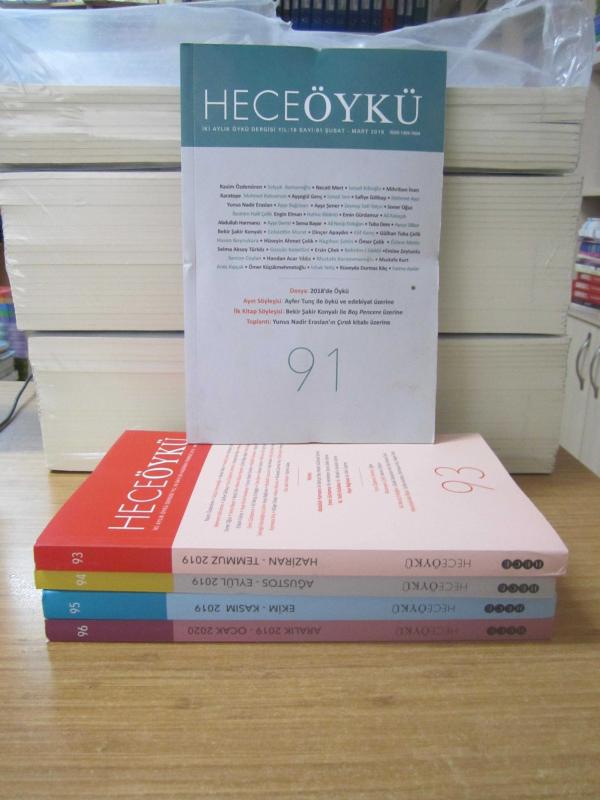 HECE ÖYKÜ İki Aylık Öykü Dergisi - 2019 Yılı 6 Sayı TAKIM (Sayılar: 91-92-93-94-95-96)